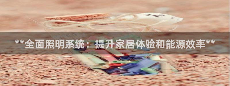 **全面照明系统：提升家居体验和能源效率**