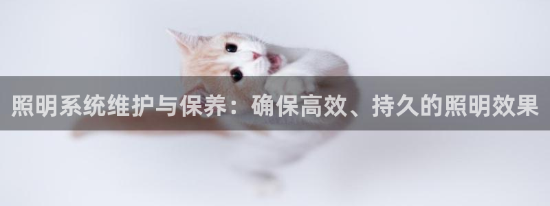 照明系统维护与保养：确保高效、持久的照明效果