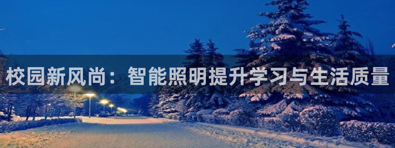校园新风尚：智能照明提升学习与生活质量