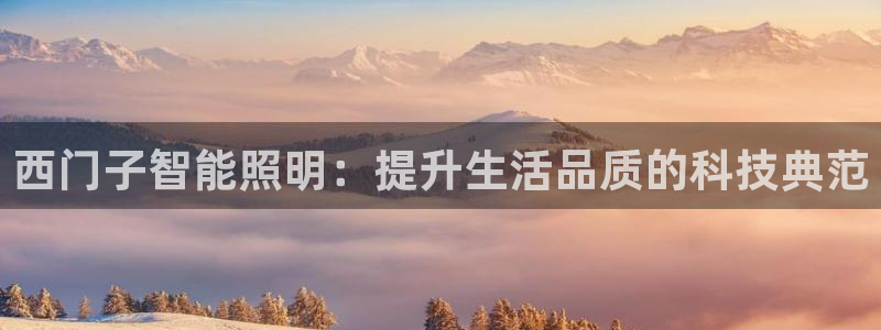 西门子智能照明：提升生活品质的科技典范