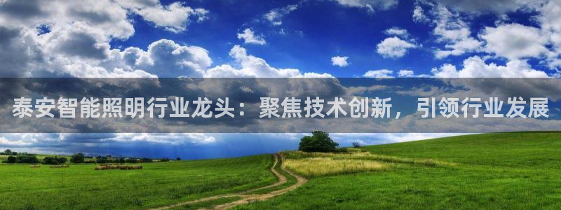 泰安智能照明行业龙头：聚焦技术创新，引领行业发展