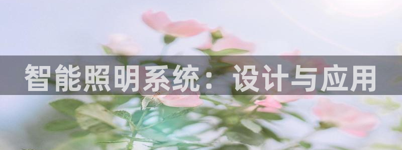 智能照明系统：设计与应用