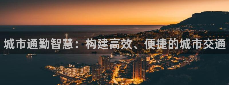城市通勤智慧：构建高效、便捷的城市交通